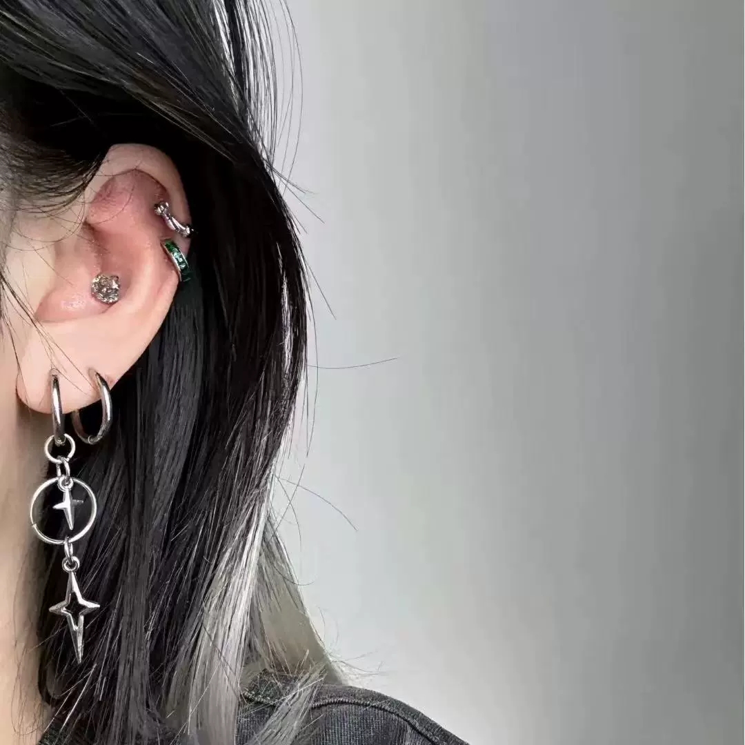 Personalized Punk Cross Star P - огляд і ціна Women'S Emo Accessories