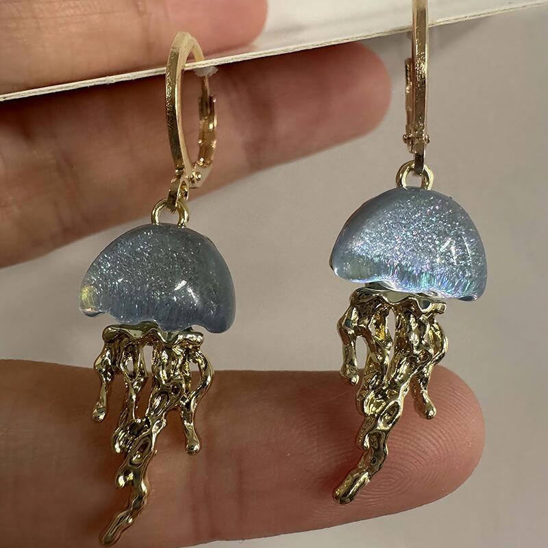 Cute Blue Jellyfish Ocean Pend - огляд і ціна Women'S Emo Accessories