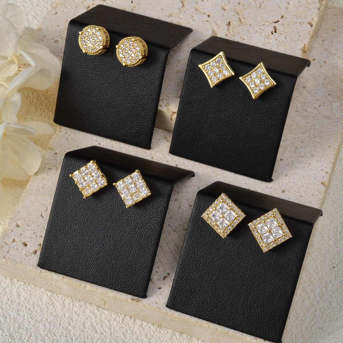 Diana Baby Gold Color Earrings - огляд і ціна Women Accessories Dubai