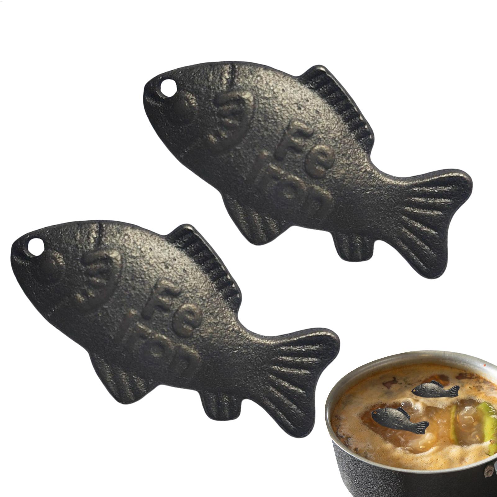 2pcs Iron Fish A Natural Sourc - огляд і ціна Women Kitchen Accessories