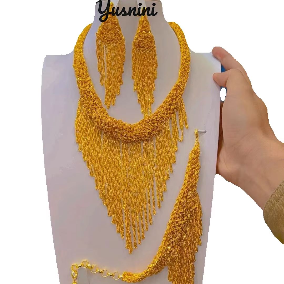 New Dubai 24K Gold Plated Brid - огляд і ціна Women Accessories Dubai