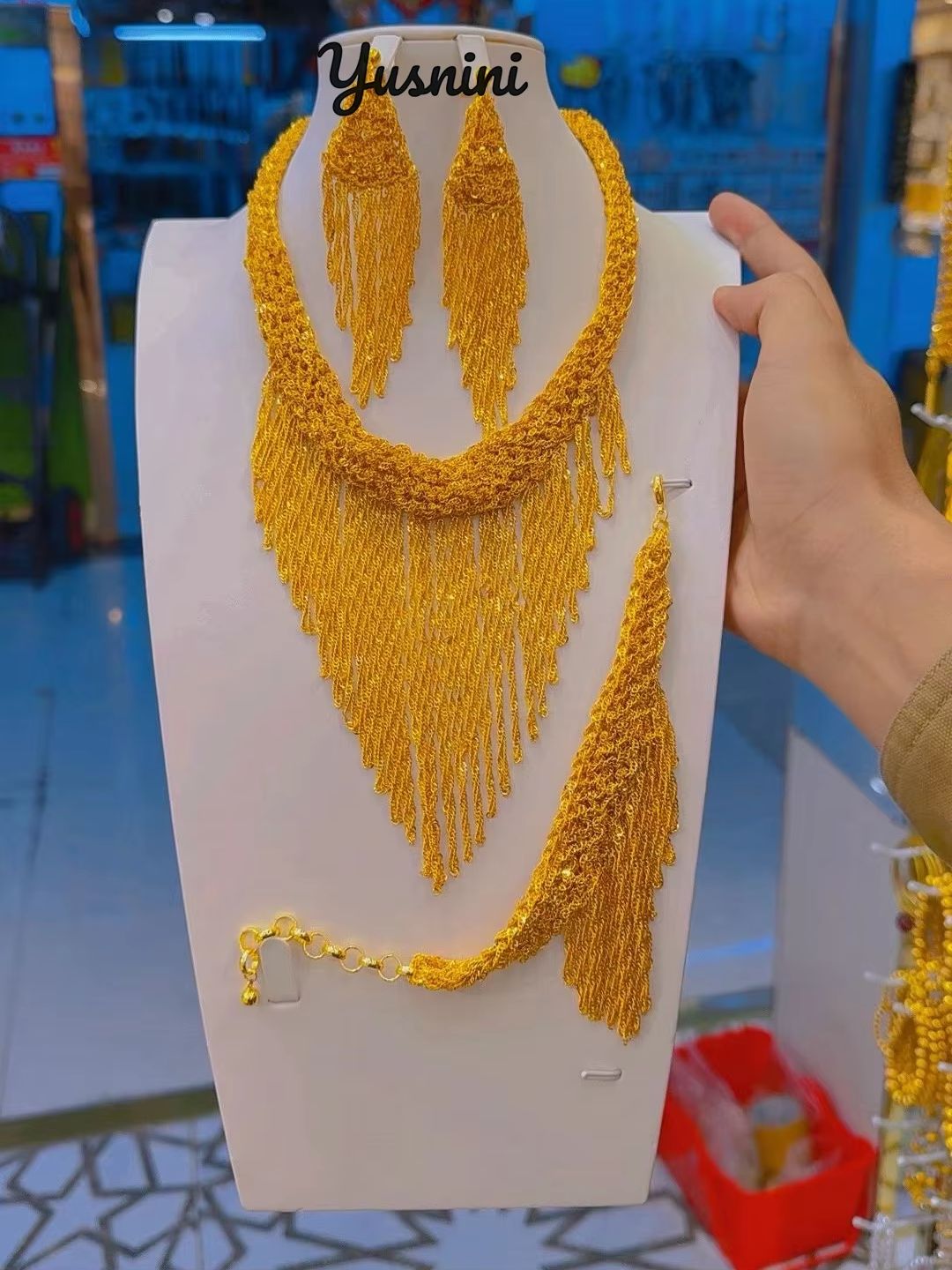 New Dubai 24K Gold Plated Brid - огляд і ціна Women Accessories Dubai